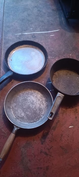 Три сковорідки 170грн