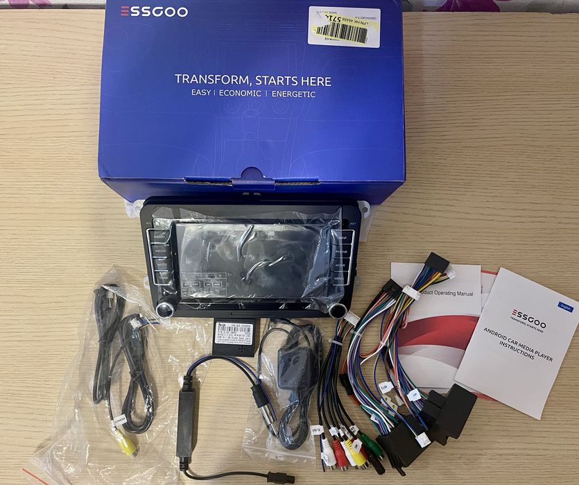 Магнитола штатна 4/64 ГБ для VW/Skoda/Seat, фольсваген шкода