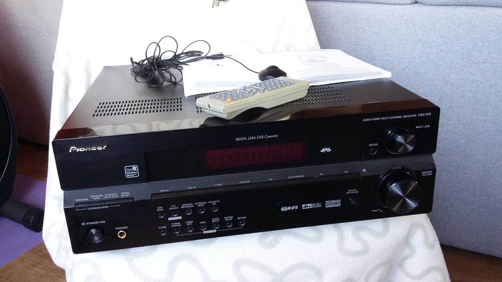 Amplituner Pioneer vsx-515-k 7.1 plus Władca Pierscieni