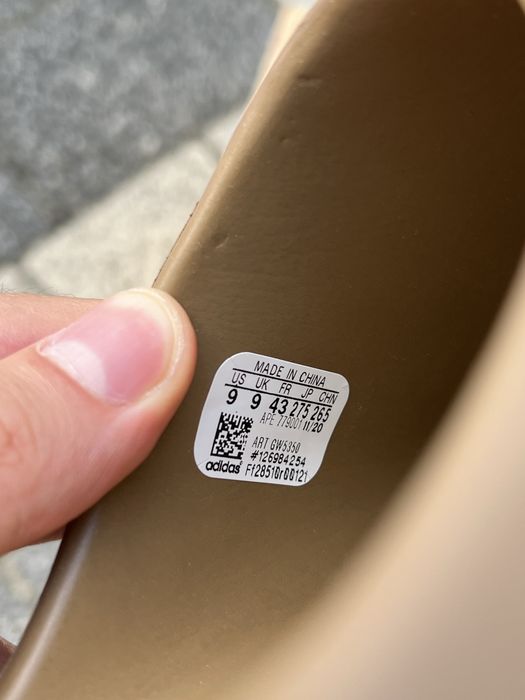 Adidas Yeezy Slide Core klapki brązowe viral comfy 43