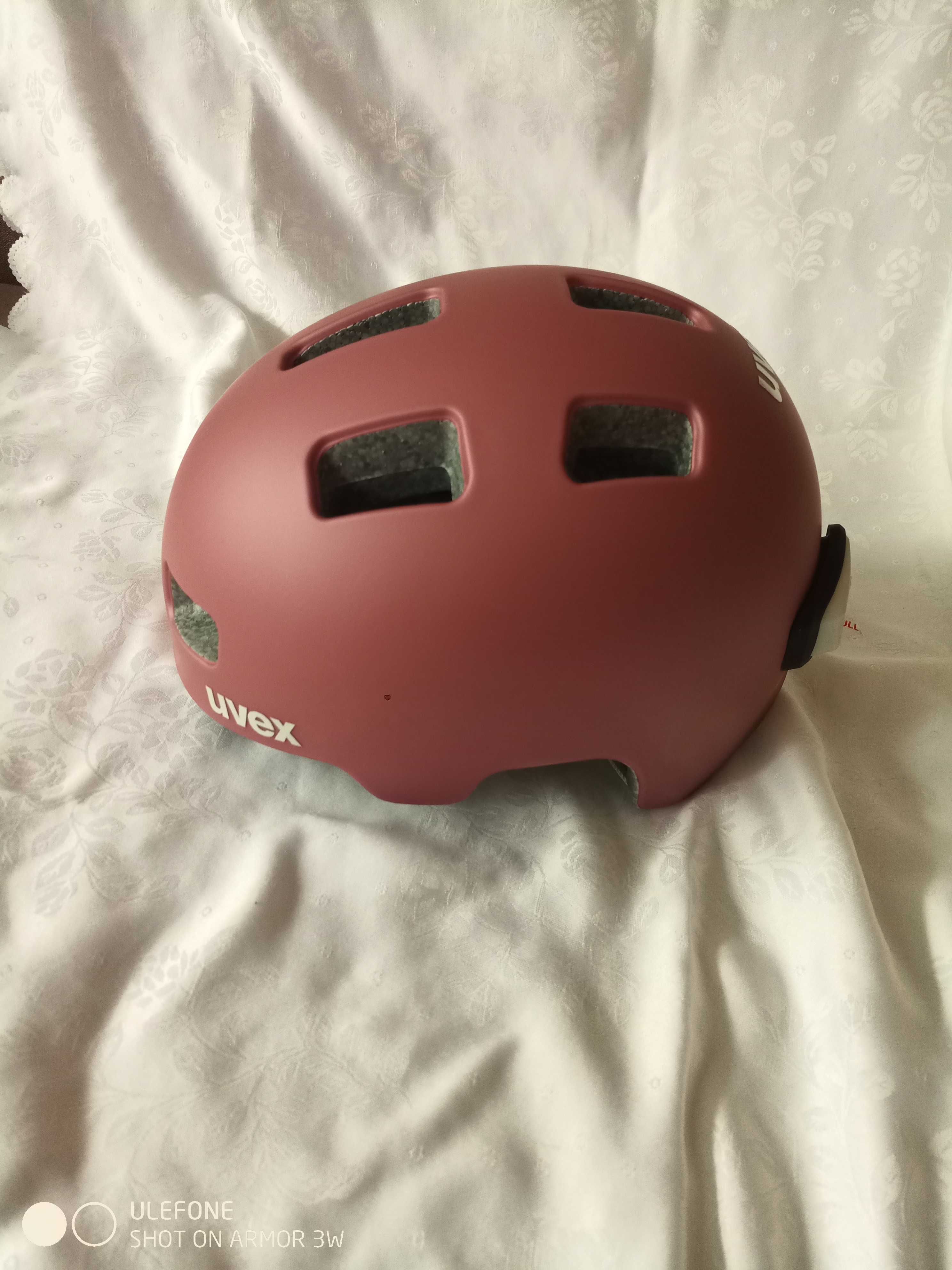 Kask rowerowy Uvex City 4-Różowy-55-58 cm