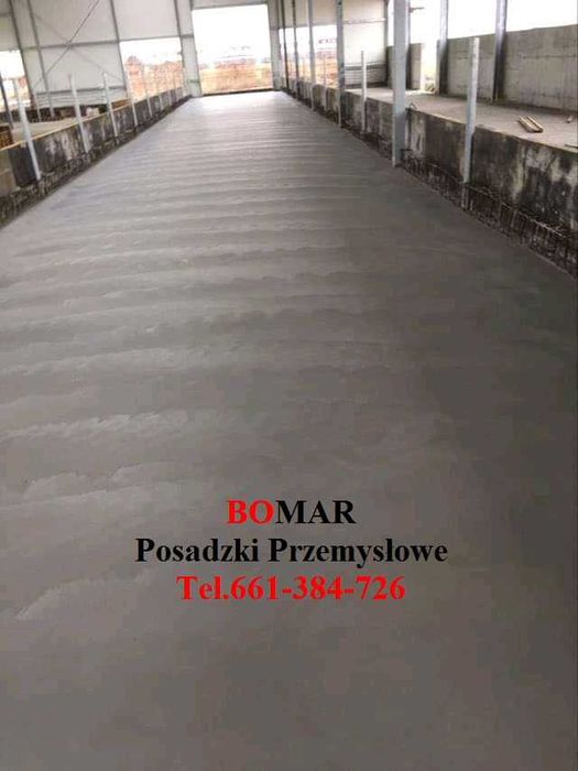 Posadzki betonowe przemysłowe oraz z mixokreta Błaszki Warta Sieradz