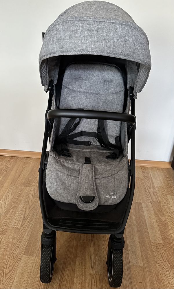 Коляска BRITAX-ROMER B-AGILE R, колір Elephant Grey/Black