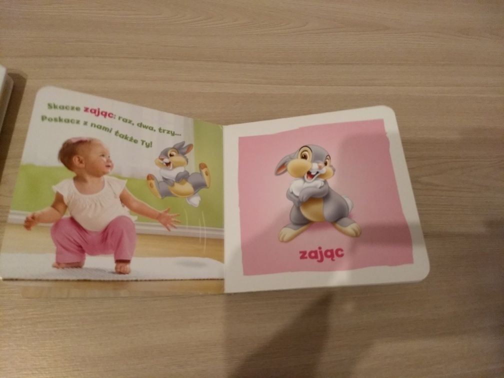 Książeczka z serii Disney Baby, Poznajemy zwierzęta.