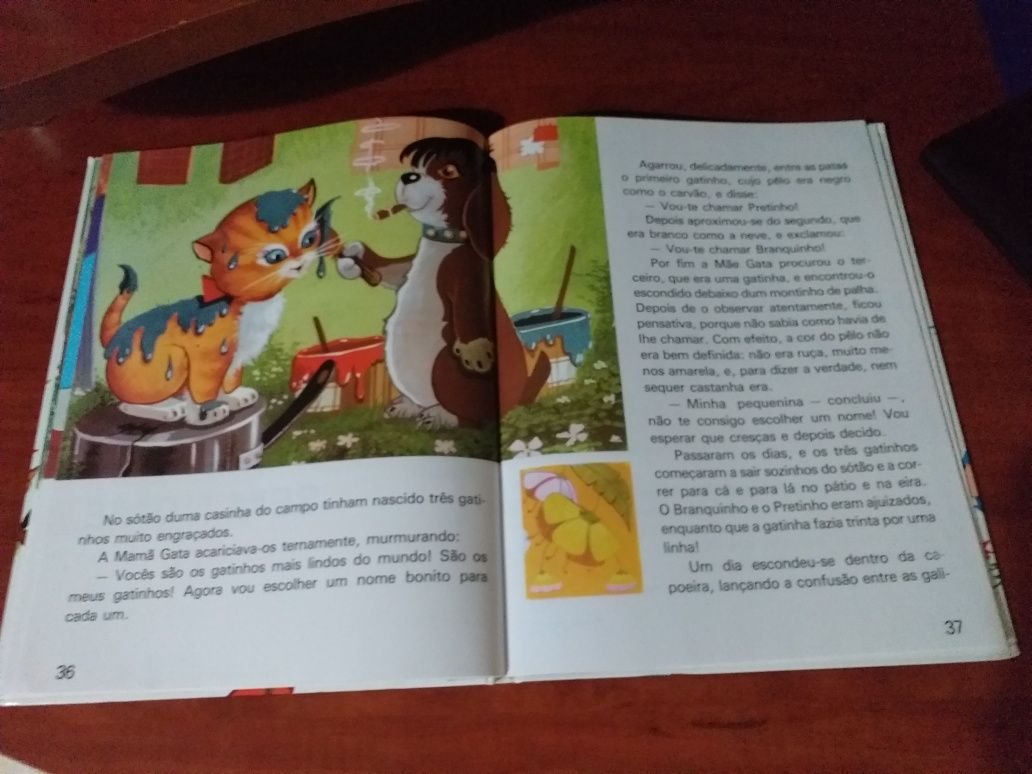 Livro "Animais Em Liberdade"