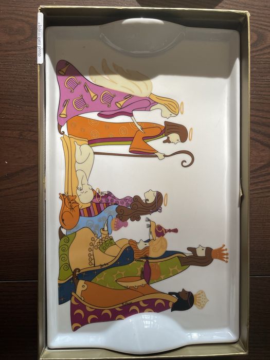 Prato de natal como novo