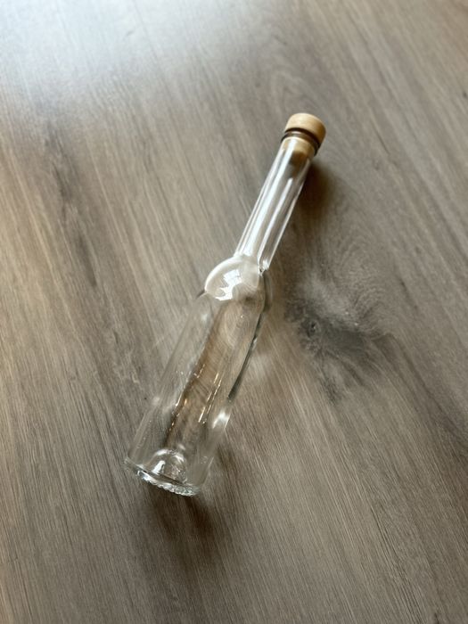 Wysoka Szklana Butelka Z Korkiem Korek Na Likier 200ml Nalewka