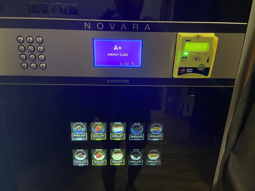 Automat do shake szejkow proteinowych wendingowy