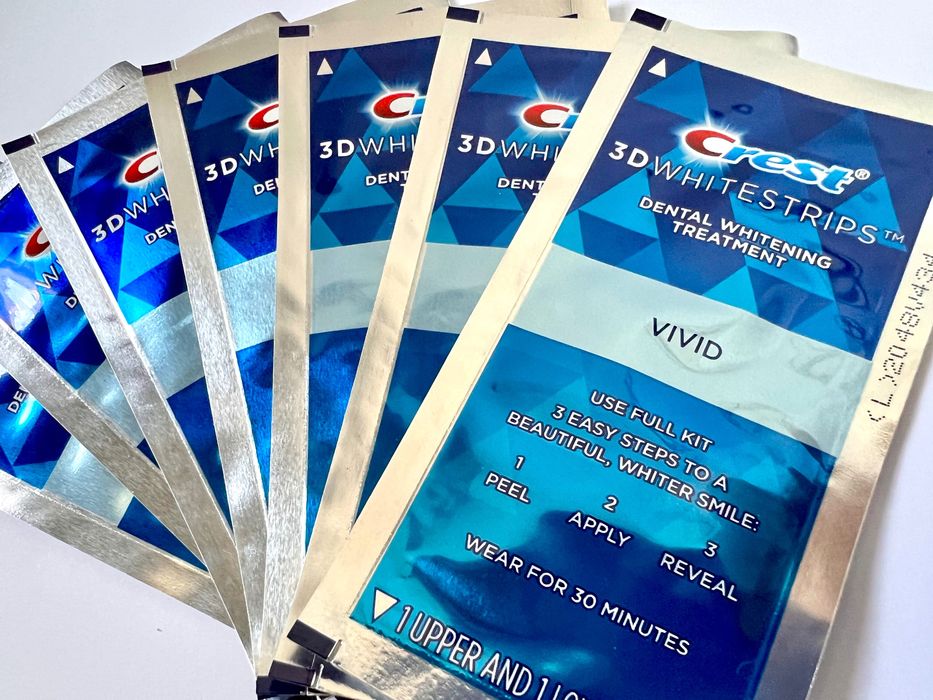 Paski Wybielające Crest 7 Levels oryginał z USA