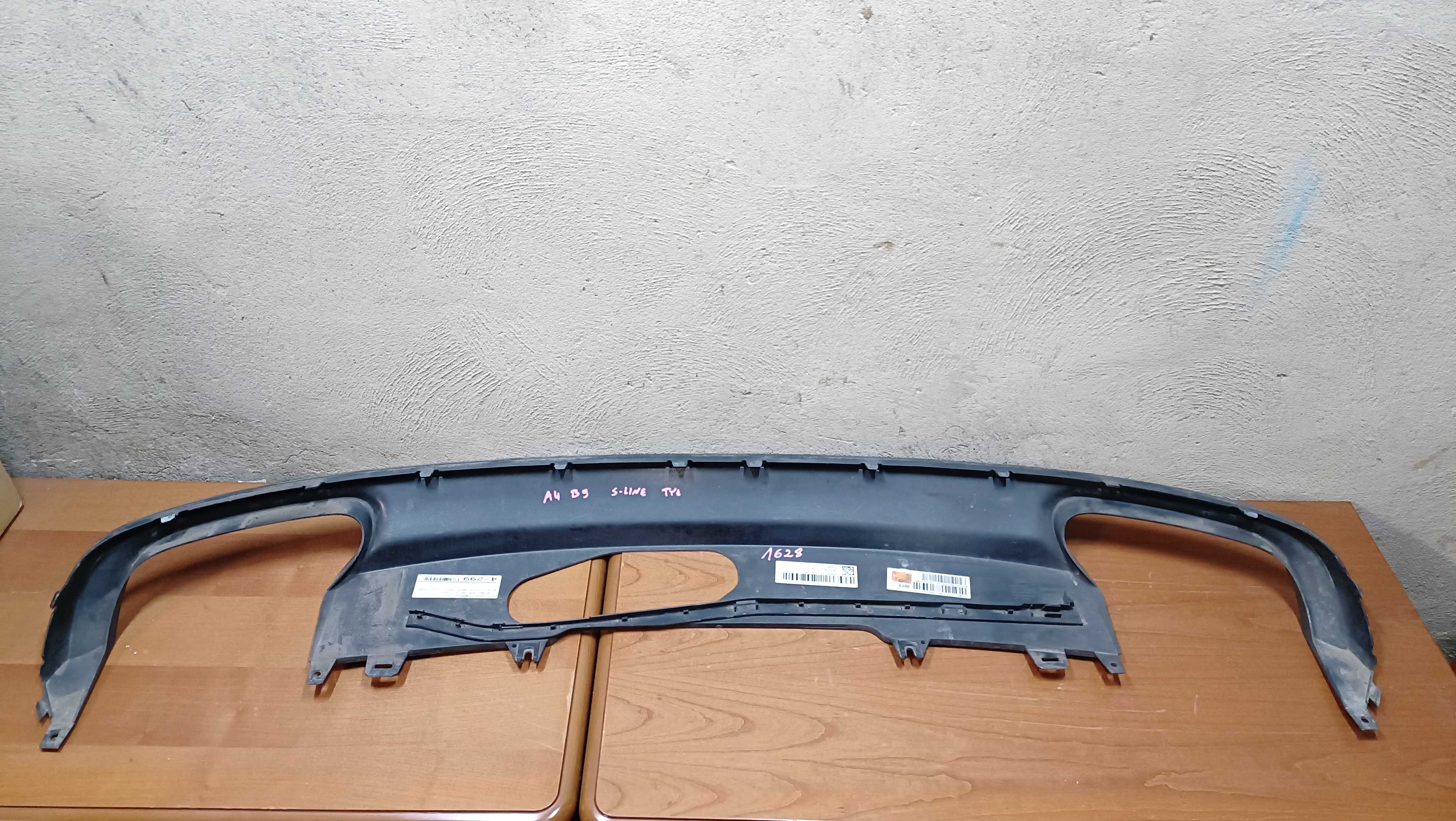 Audi A4 B9 S-line Spoiler zderzaka tył