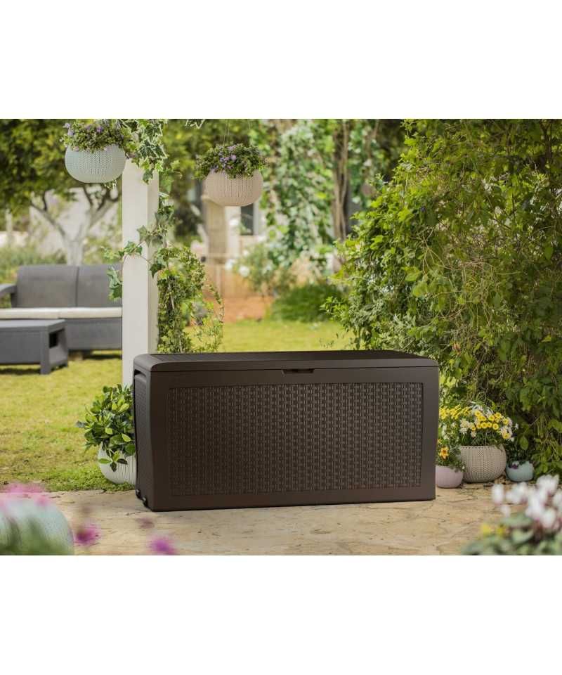 Skrzynia ogrodowa Samoa Rattan Box 270L
