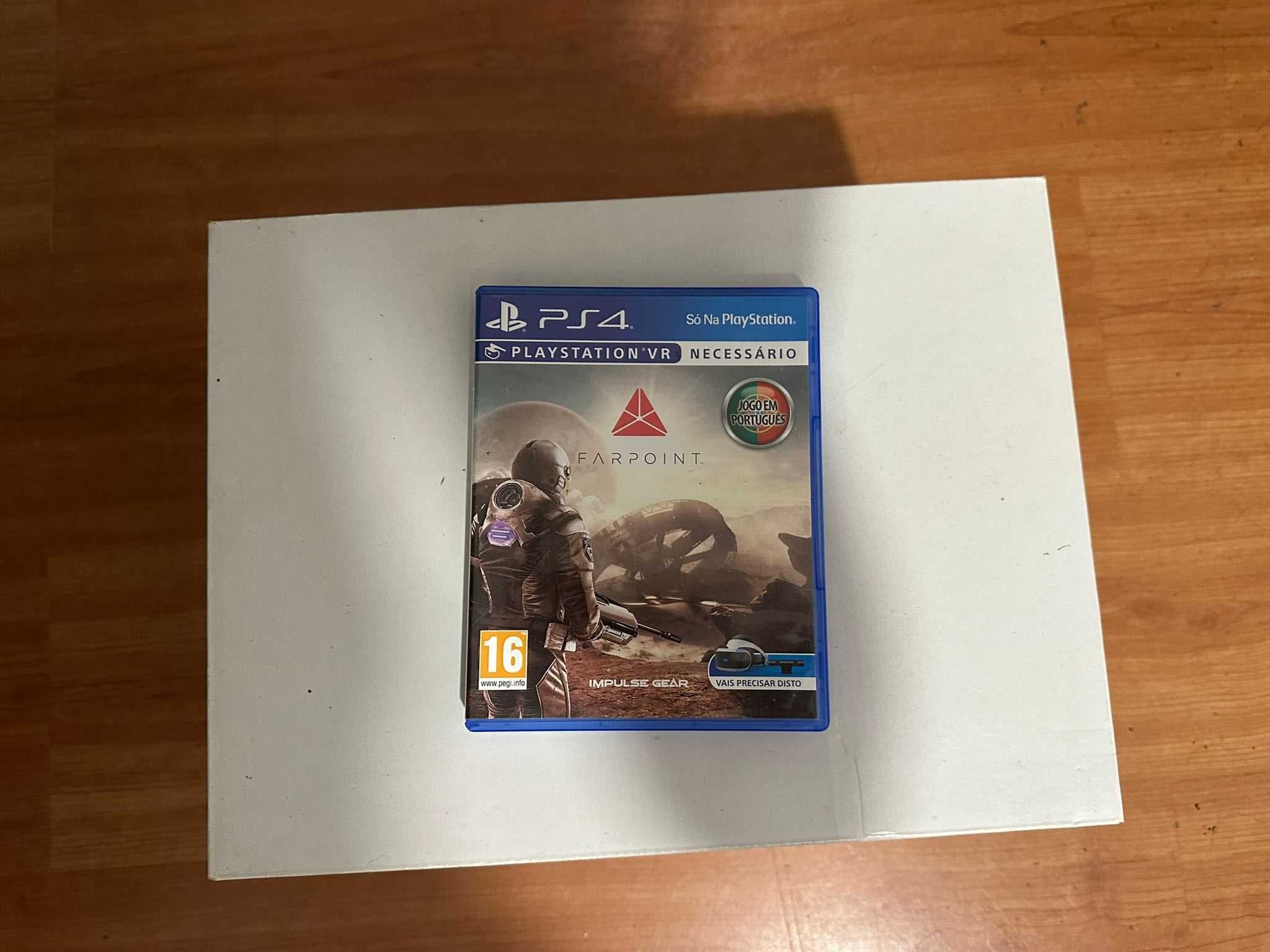 PSVR 1, Ps Câmara, Jogo Farpoint para PS4 e PS VR Aim Controller