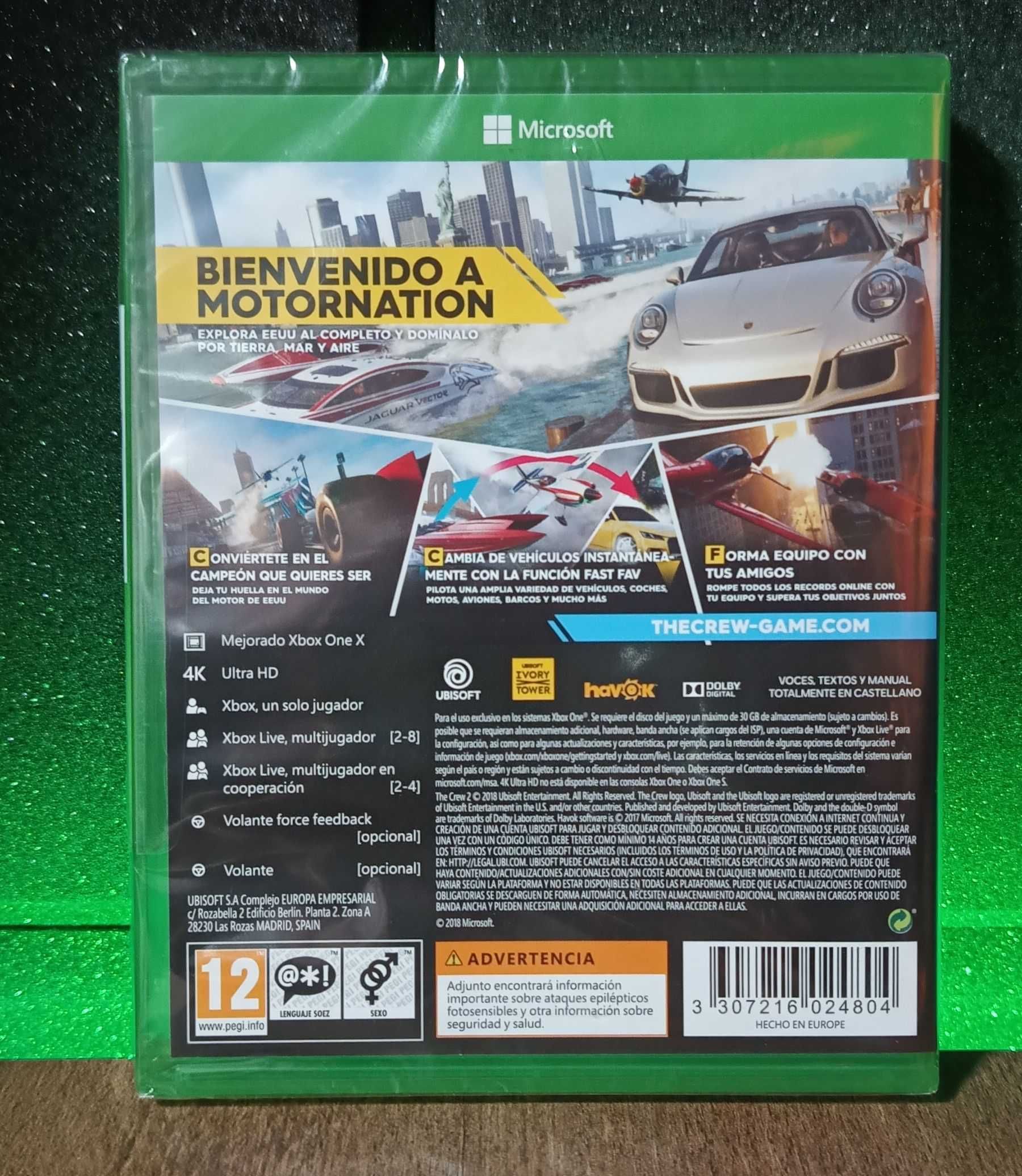 The Crew 2 Xbox One / Series X - szalone i różnorodne wyścigi