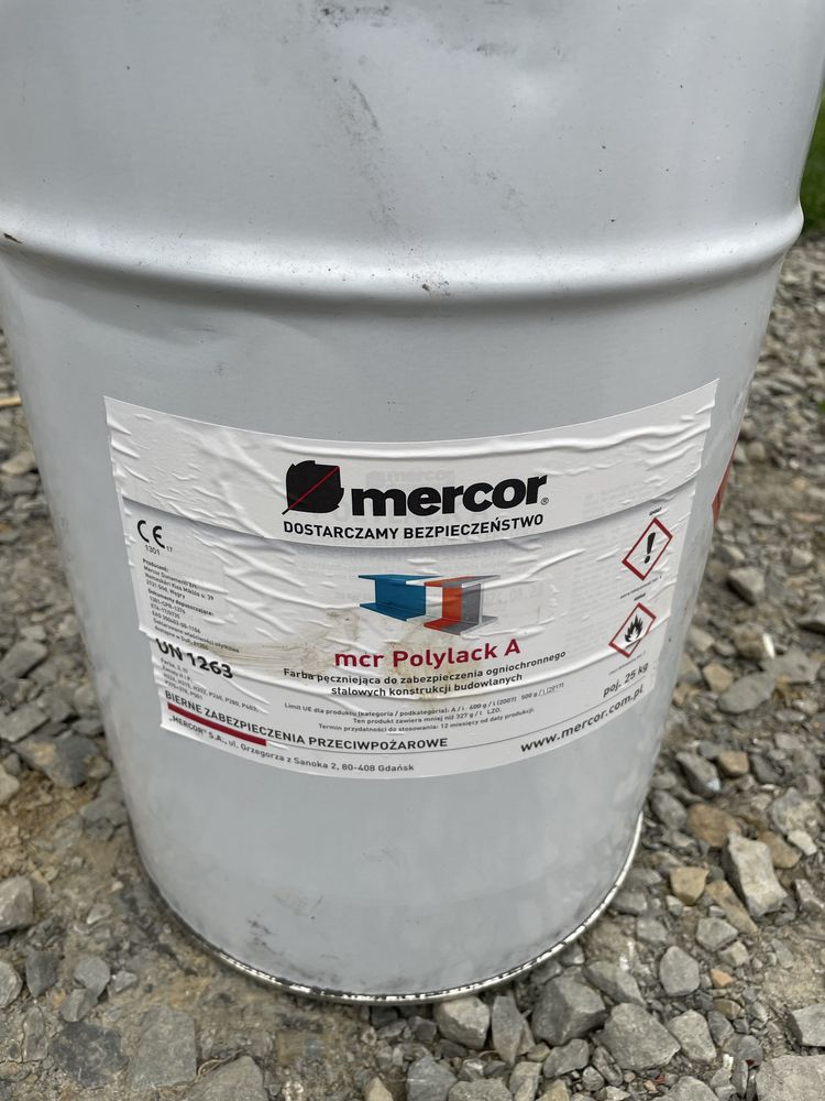 Farba peczniejaca firmy mercor zabezpieczenie przeciwpozarowe