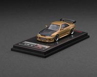 Nissan Nismo R33 GT-R Matte Gold Ignition Model 1:64