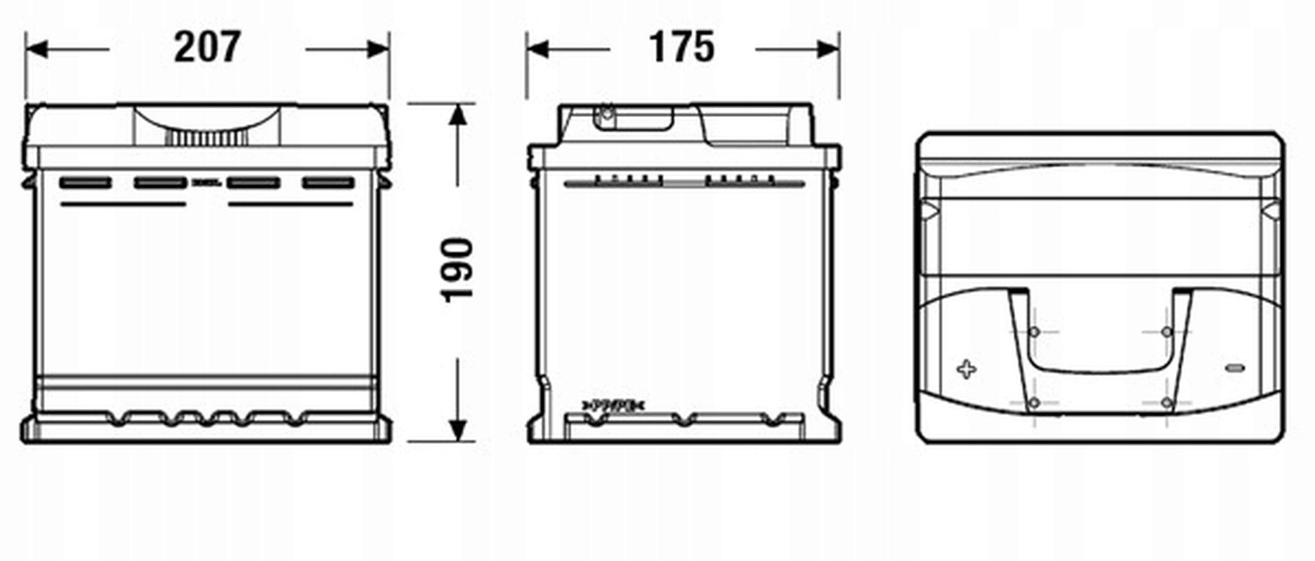 Akumulator Centra Plus 50Ah Cb501