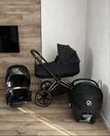 Продам коляску Cybex Priam Rose Gold 3 в 1