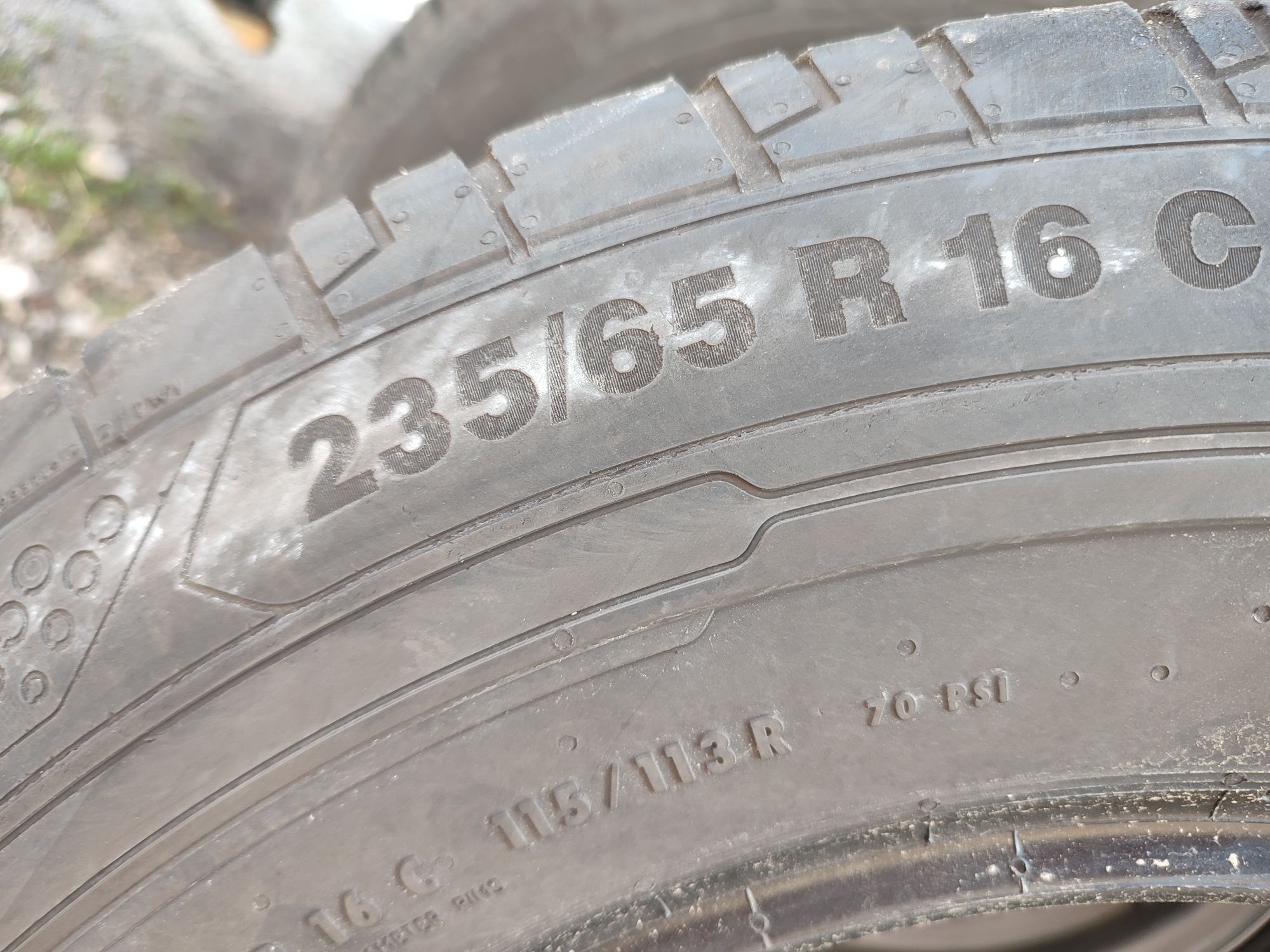 Pojedyncza opona Continental ContiVanContact200 235/65/16C