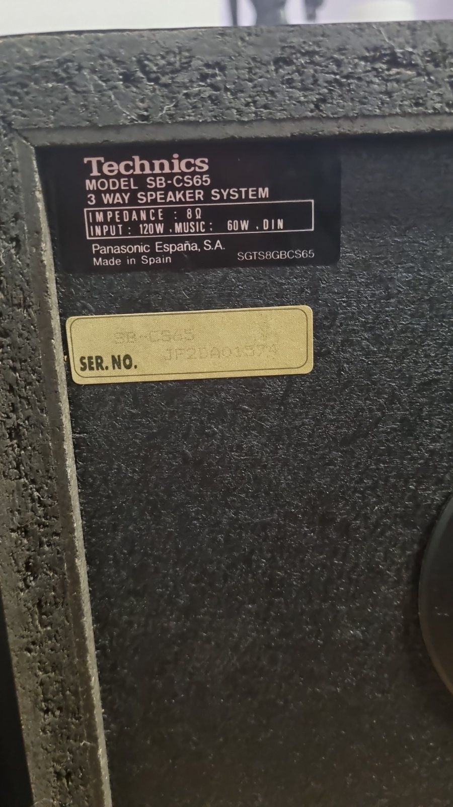 Technics SB-CS65  колонки