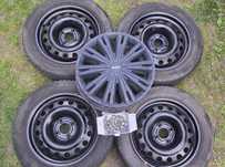 Felgi Koła 4x108 R16 Peugeot Citroen + śruby + kołpaki