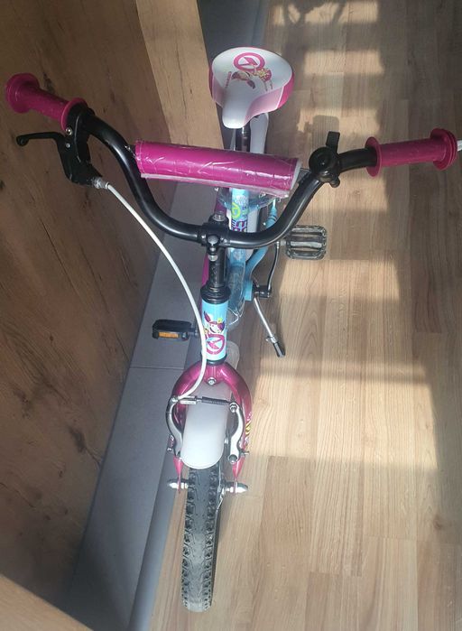 Rower dziecięcy 16 dla dziewczynki