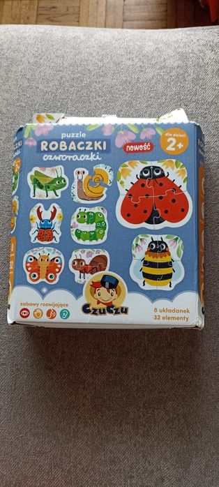 Puzzle dla dzieci robaczki czuczu kids 2+