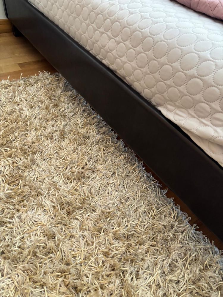 Cama casal com cabeceira + oferta colchão