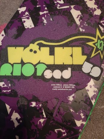 Snowboard Volkl Riot 159 +wiazania