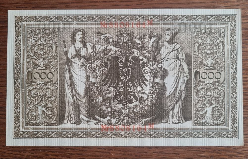 Banknot 1000 marek 21 kwiecień 1910 r.