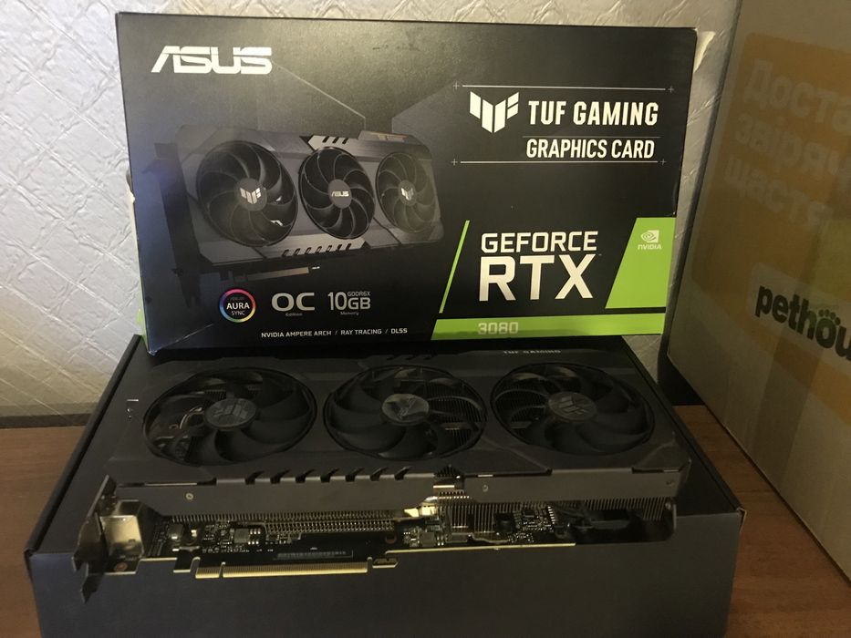 Відеокарта Asus TUF RTX 3080