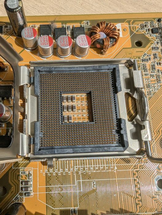 Материнська плата asus p5gz-mx s775
