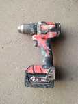 Wkrętarka z udarem Milwaukee M 18 CBLPD + Aku 18 V