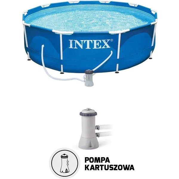 Nowy Basen Intex 305x76 z pompą filtrującą wodę w komplecie