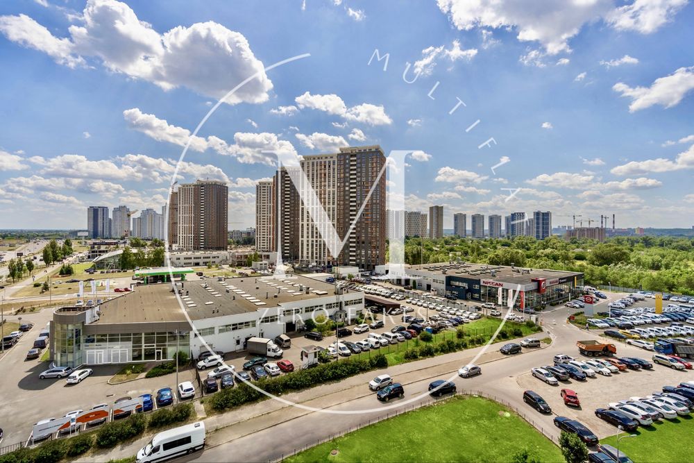 Оренда 2-кімнатної 62м у ЖК RiverStone Дніпровська наб. 14. Генератор!