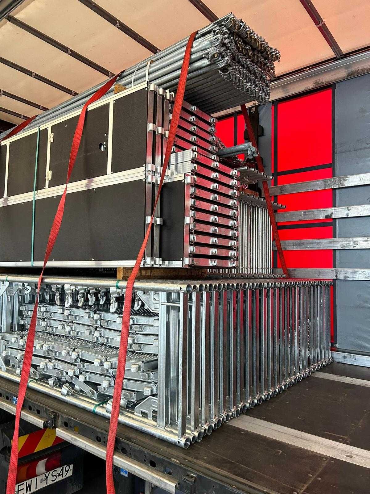 Rusztowanie  Baumann z podestami roboczymi alu-sklejka 3,07 m