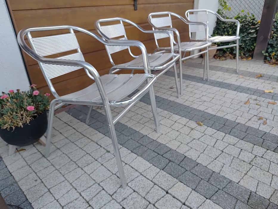 Krzesła fotel taras