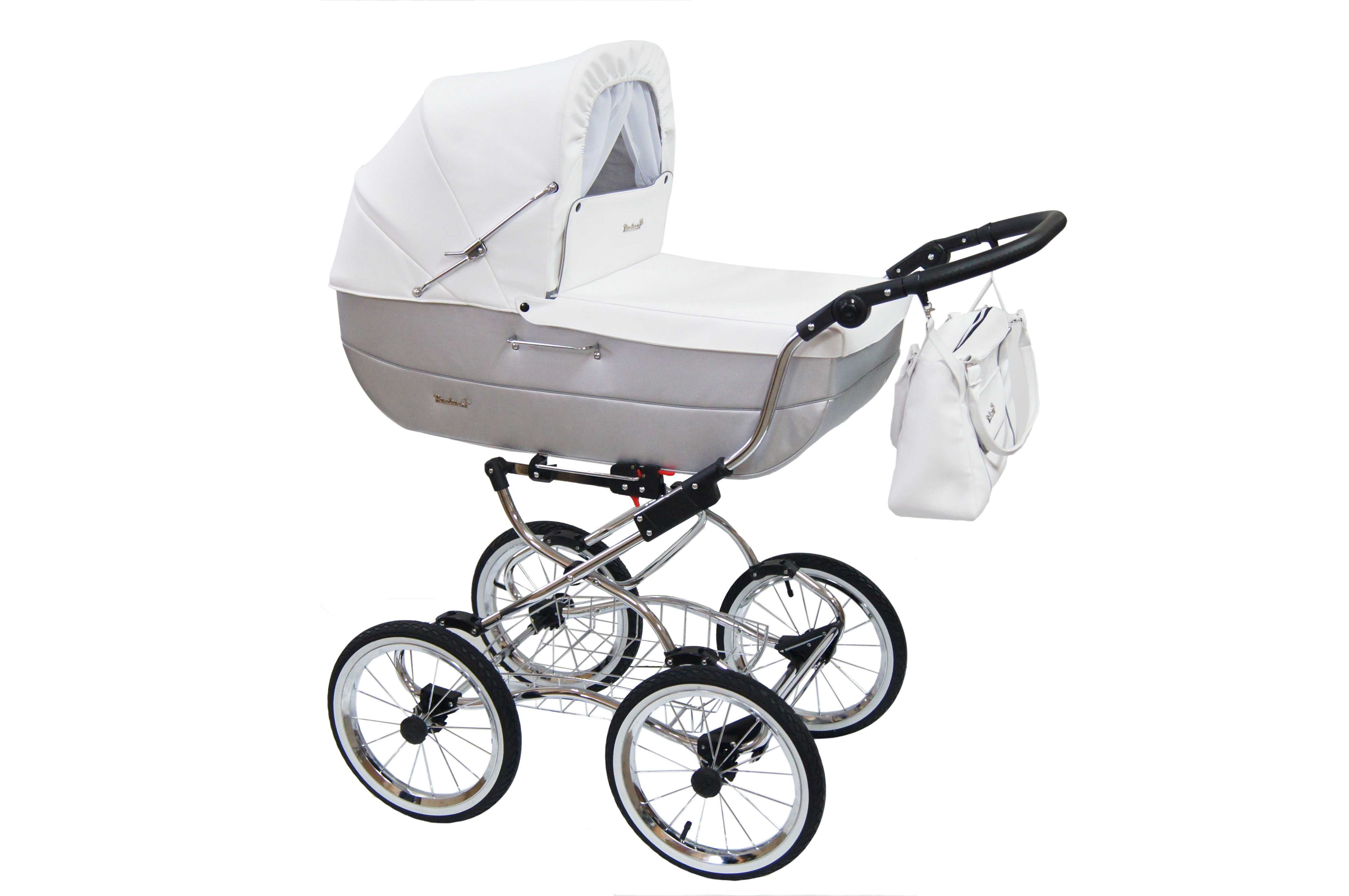 wózek retro Renee + adaptery do fotelika Cybex / Maxi-Cosi / Avionaut