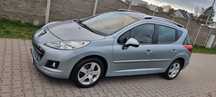 Peugeot 207 Niemiec 207 Sw 1.6 Ben*138 tys km* Bezwypadek*Panorama*Klima*Pół Skóry
