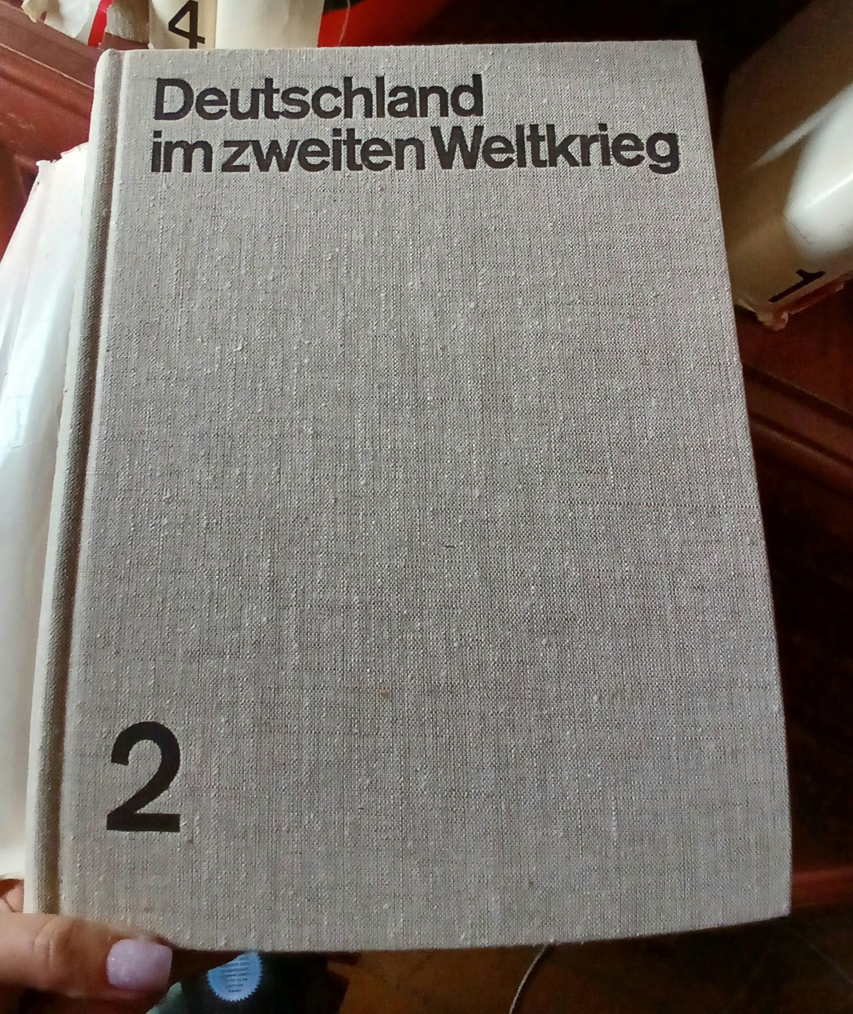 Немецкий том 6 книг Германия вторая мировая война Deutschland