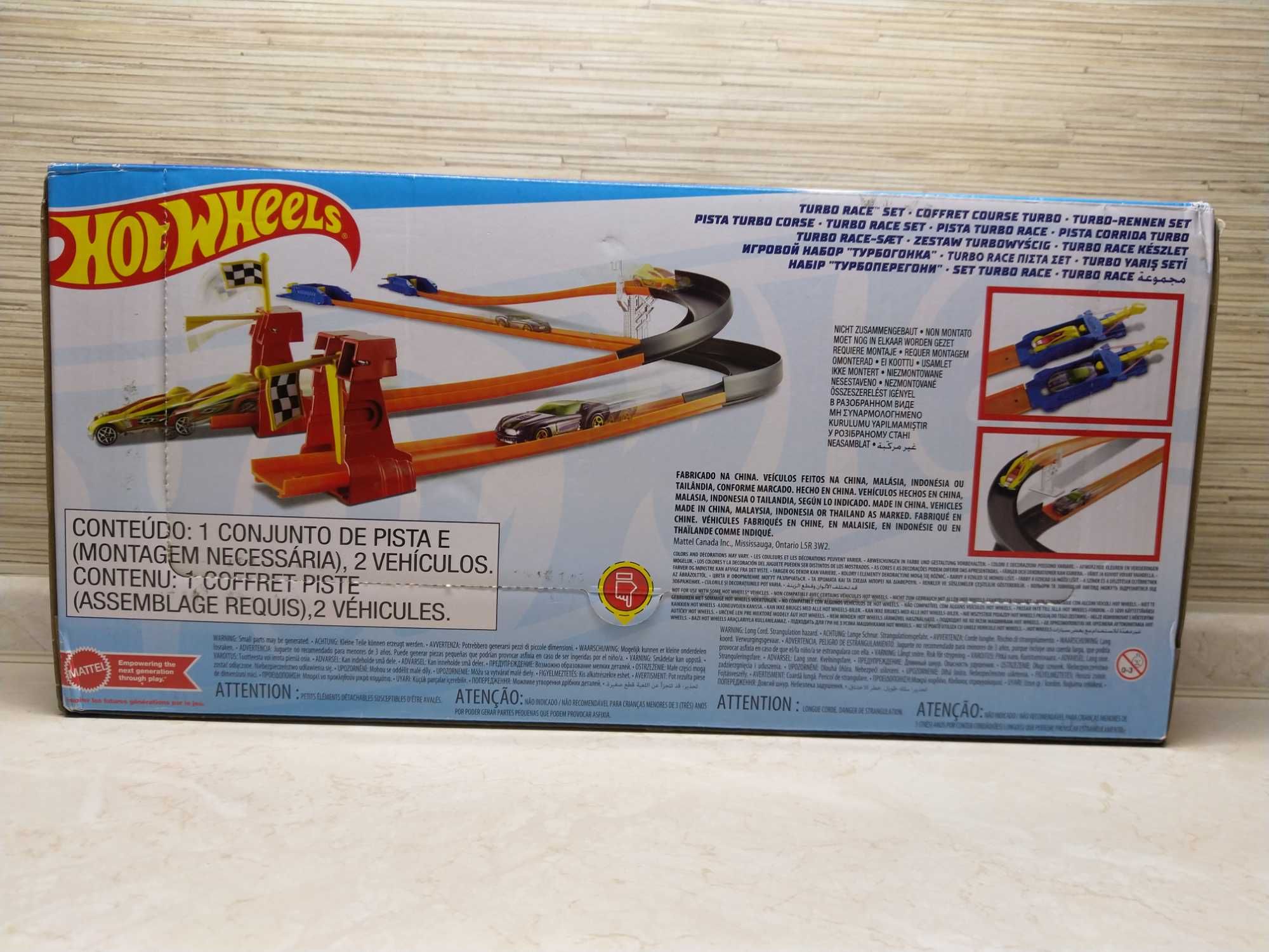 NAJTANIEJ HW Turbo Wyścig Hot Wheels + Autka Wysyłka