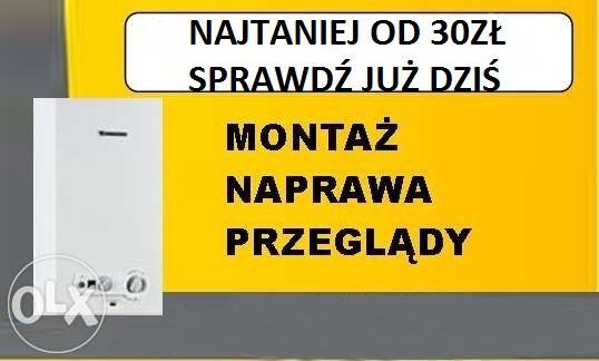 Gazownik Serwis naprawa junkersów piecyków pieców gazowych