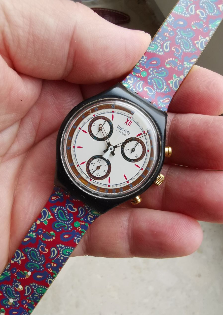 Swatch Award Chrono 1991 kolekcjonerski stan