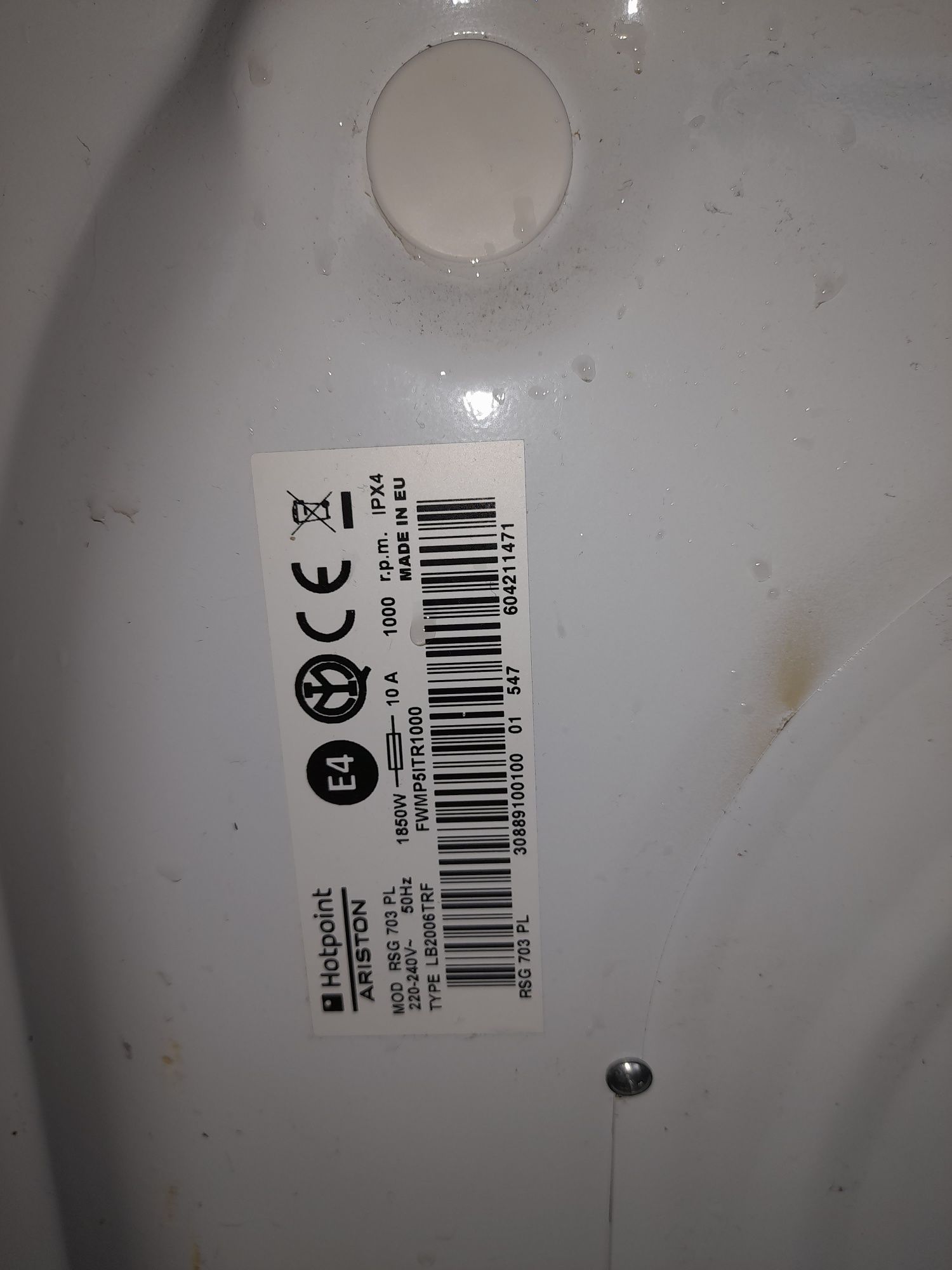 Pralka Hotpoint Ariston RSG 703