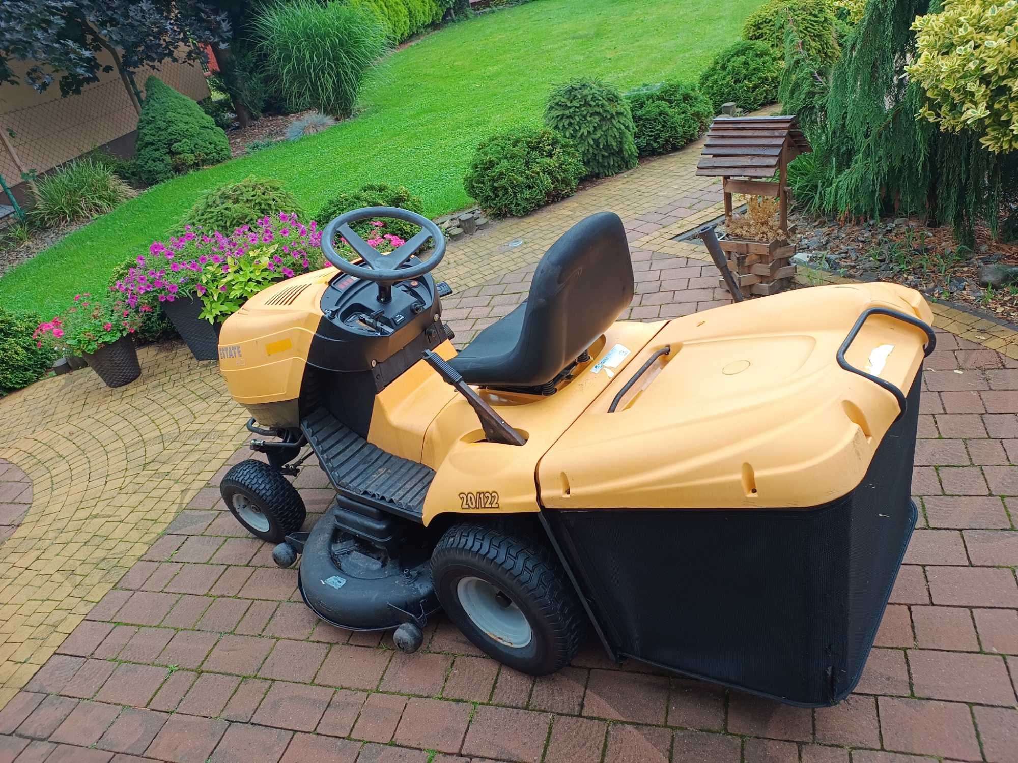 Kosiarka Traktorek Stiga 20kM Briggs V-Twin z pompą 122cm kosa #HYDRO#