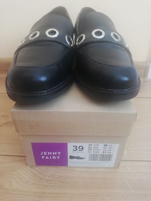 Buty damskie mokasyny lordsy NOWE
