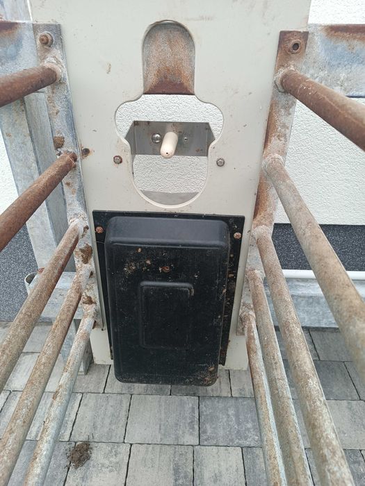 Odpajalnia dla cieląt ; stacja odpajalnia Westfalia  taksówka mleczna