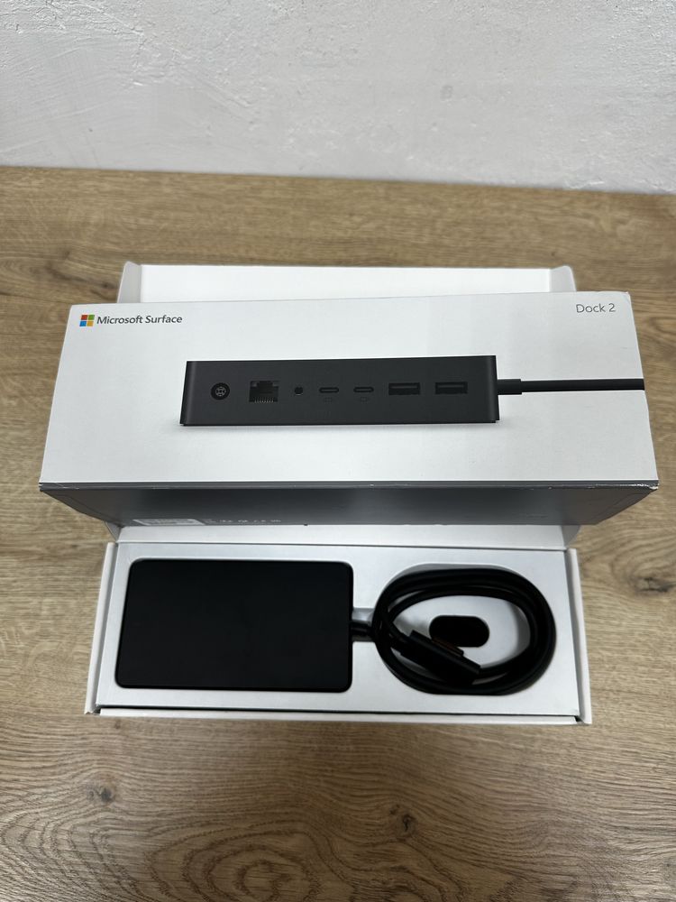 Докстанція Microsoft Surface Dock 2+ блок живлення