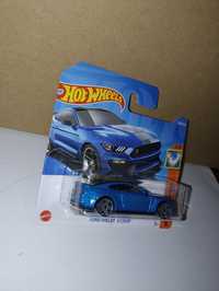 Hot Wheels Ford Mustang Shelby GT350R granatowy