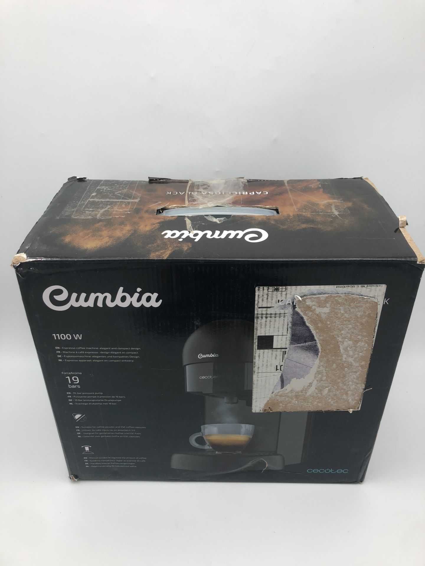 Ekspres do kawy Cecotec Cumbia Capricciosa 19 barów 600 ml czarny