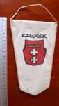 Proporczyk Gdańsk herb